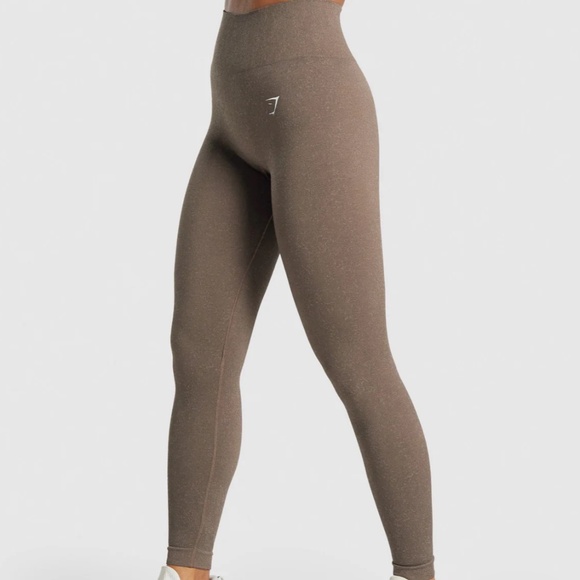 Gymshark Adapt Fleck Leggings Size Small Color Brown - Picture 1 of 5